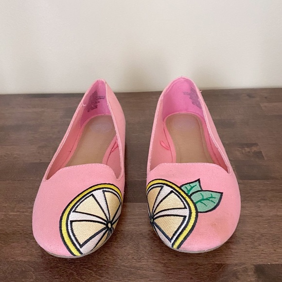 SO Pink Lemon Flats